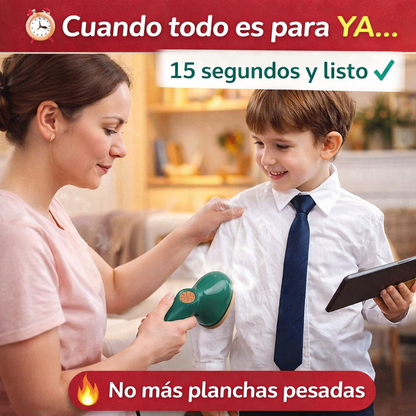 VaporaGo™ Plancha a vapor portátil – ¡HOY 40% OFF! Ropa Impecable en 15 Segundos