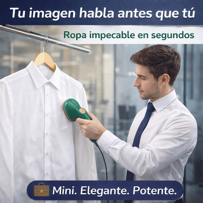 VaporaGo™ Plancha a vapor portátil – ¡HOY 40% OFF! Ropa Impecable en 15 Segundos